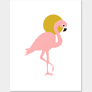 Pink Flamingo Posters and Art
